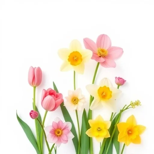 Spring Flowers Portrait