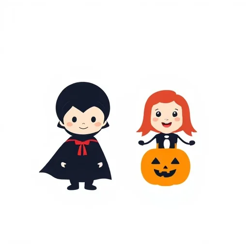 Kids in Halloween Costumes