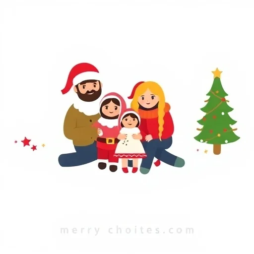 Christmas Family Portrait