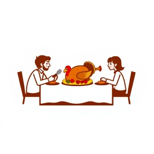 Turkey Dinner Table
