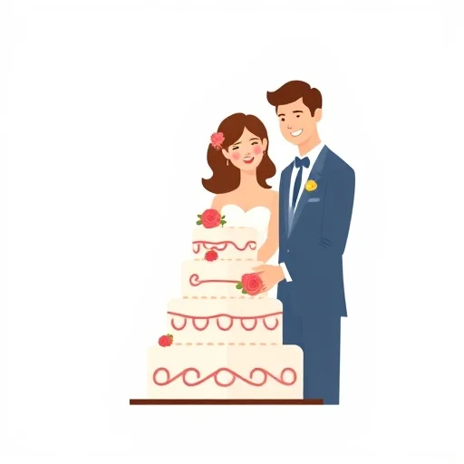 Wedding Cake Cutting