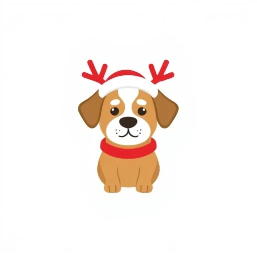 Christmas Card with Pets